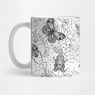 White Galactic Bugs Mug